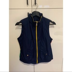 Ralph Lauren sleeveless bomber jacket